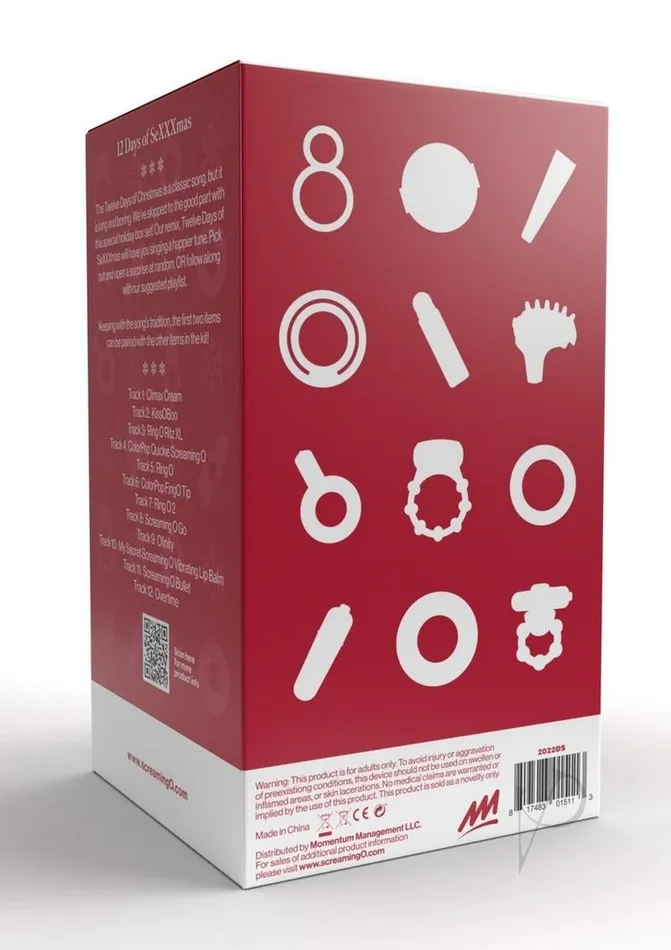 Twelve Days of SeXXXmas Couples Kit Screaming O Couples