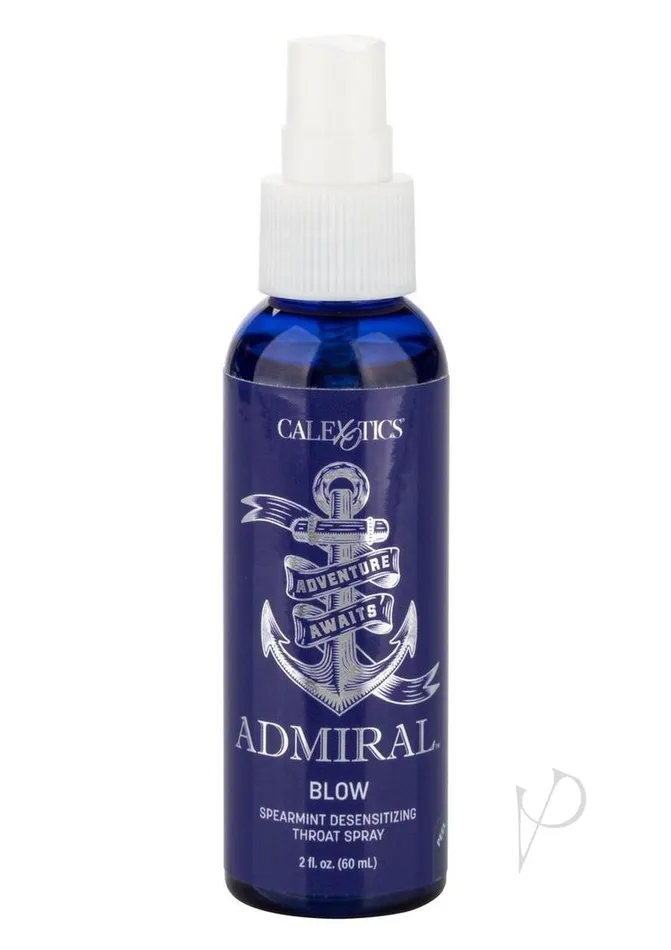 Vibrators Admiral Admiral Blow Desensitizing Throat Spray 2oz Spearmint