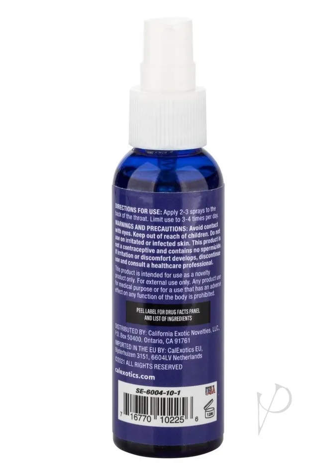 Vibrators Admiral Admiral Blow Desensitizing Throat Spray 2oz Spearmint