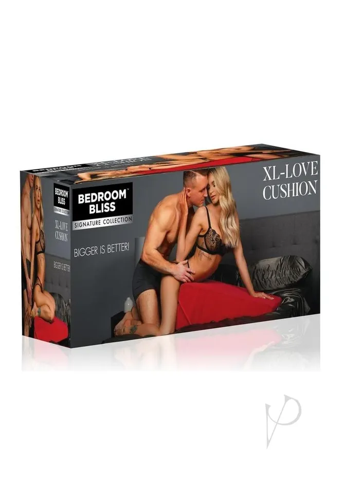 Vibrators Bedroom Bliss Love Cushion XLarge Red Bedroom Bliss