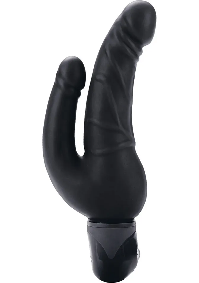 Vibrators Bendie Stud Over and Under Vibrator Black Studs