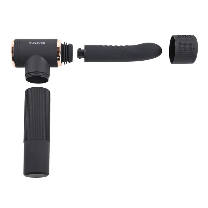 Vibrators Evolved Evolved Too Hot To Handle Thrusting Vibrator Machine