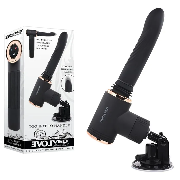 Vibrators Evolved Evolved Too Hot To Handle Thrusting Vibrator Machine