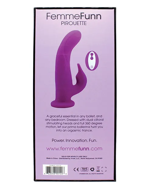 Vibrators Femme Funn Femme Funn Pirouette Purple