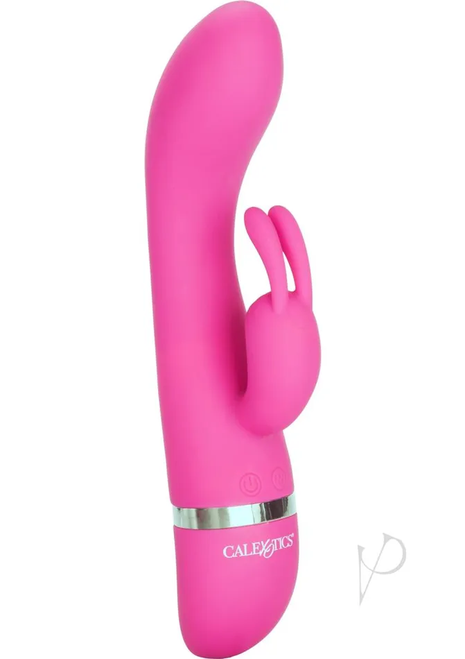 Vibrators Foreplay Frenzy Bunny Silicone Rabbit Vibrator Pink Foreplay Frenzy