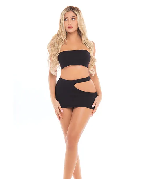 Vibrators Pink Lipstick Femme Seamless Bandeau Skirt Black OS Pink Lipstick Vibrators Pink Lipstick Femme Seamless Bandeau Skirt Black OS Pink Lipstick