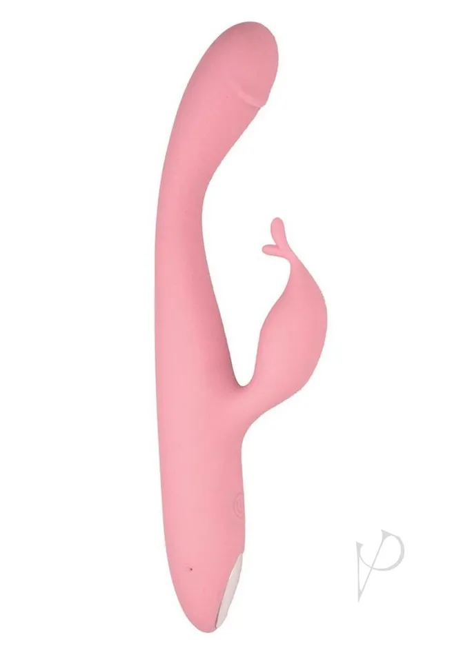 Vibrators Princess Petite Pleasure Silicone Rechargeable Rabbit Vibrator Pink Princess