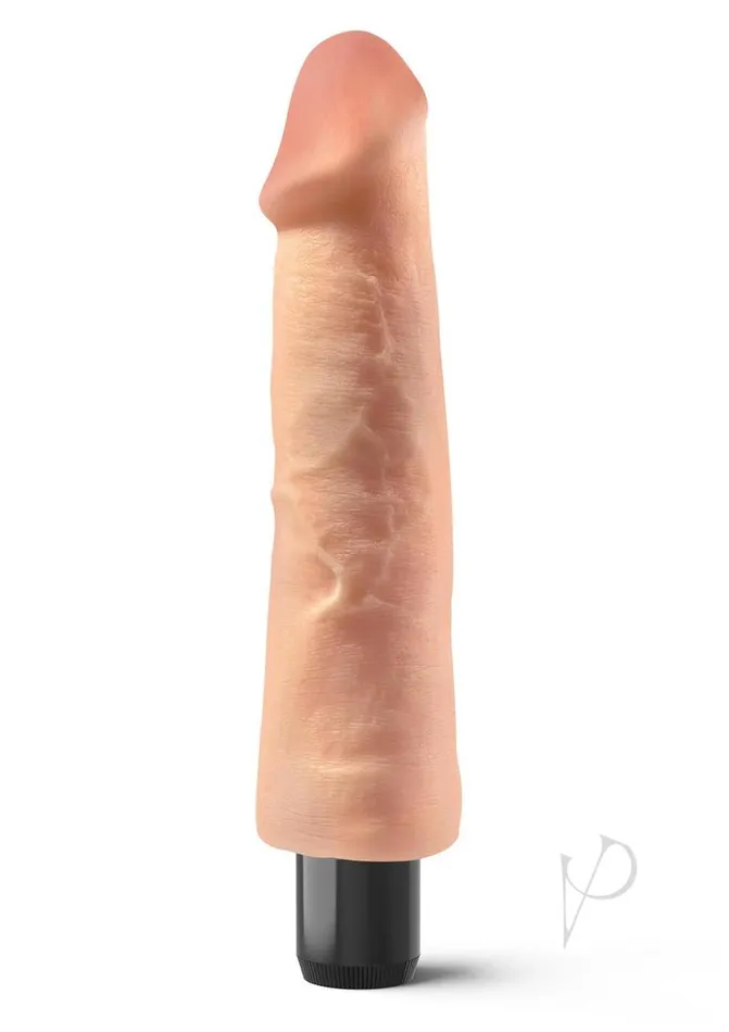 Vibrators Real Feel Lifelike Toyz No 9 Realistic Vibrating Dildo 9in Vanilla Real Feel