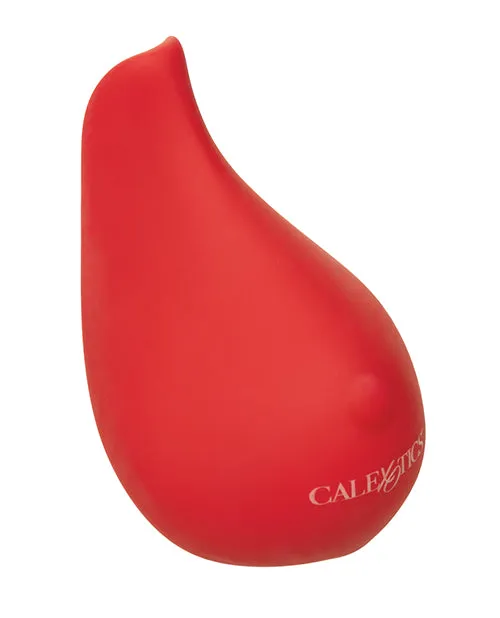 Vibrators Red Hot Glow Rechargeable Silicone Massager Red Red Hot
