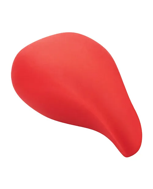 Vibrators Red Hot Glow Rechargeable Silicone Massager Red Red Hot