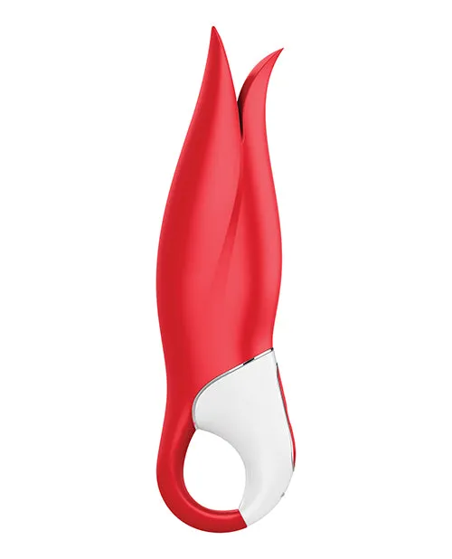 Vibrators Satisfyer Power Flower Vibrator GSpot and Clit Vibrator Red Satisfyer