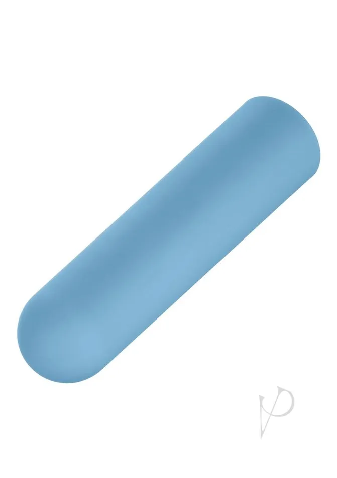 Vibrators Turbo Buzz Turbo Buzz Rechargeable Rounded Bullet Blue