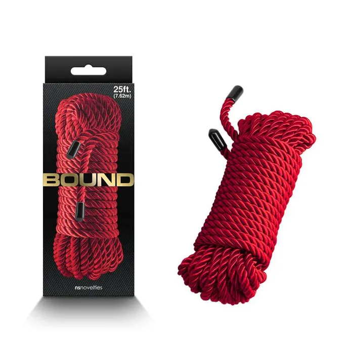Vibrators Wild Night Fantasies Bound Rope Red