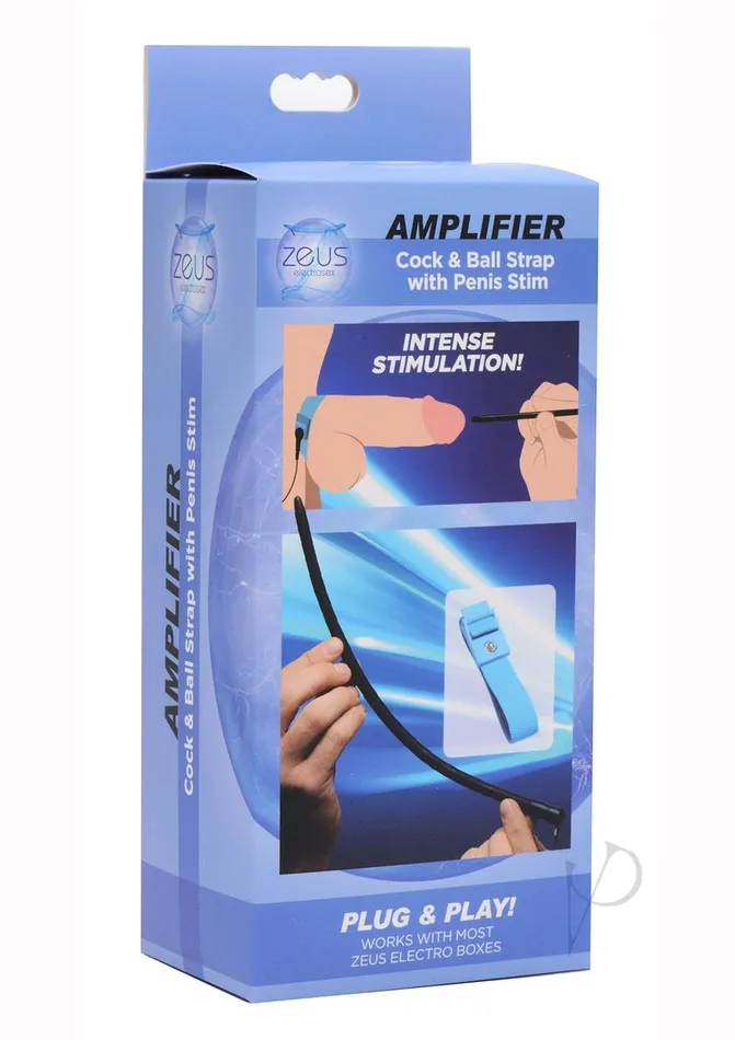 Zeus Electrosex Amplifier Cock and Ball Strap with Silicone Penis eStim Black Zeus Electrosex Male Sex Toys Zeus Electrosex Amplifier Cock and Ball Strap with Silicone Penis eStim Black Zeus Electrosex Male Sex Toys