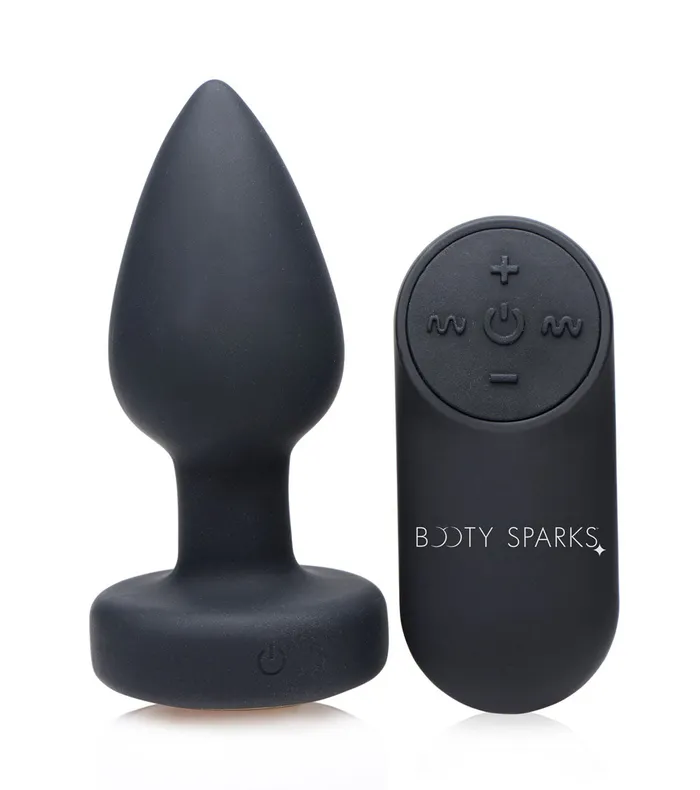 7x Light Up Rechargeable Anal Plug Small XR Brands Booty Sparks Male Sex Toys 7x Light Up Rechargeable Anal Plug Small XR Brands Booty Sparks Male Sex Toys