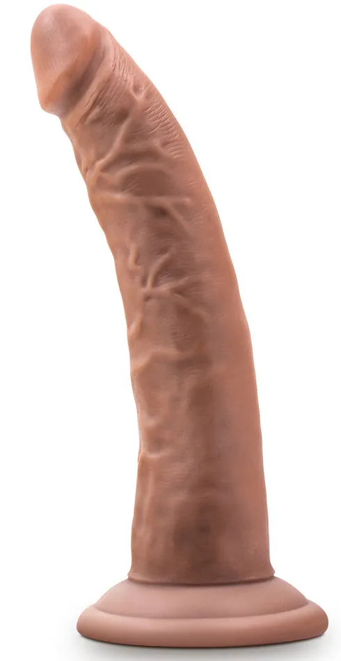 Blush Dildos Au Naturel Jack 7 Inch Dildo Mocha