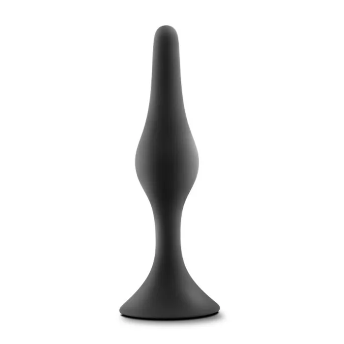 Blush Male Sex Toys Anal Adventures Platinum Silicone Beginner Plug Large Black Blush Male Sex Toys Anal Adventures Platinum Silicone Beginner Plug Large Black