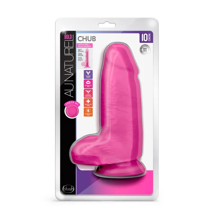Blush Novelties Dildos Au Naturel Bold Chub 10 Inch Dildo