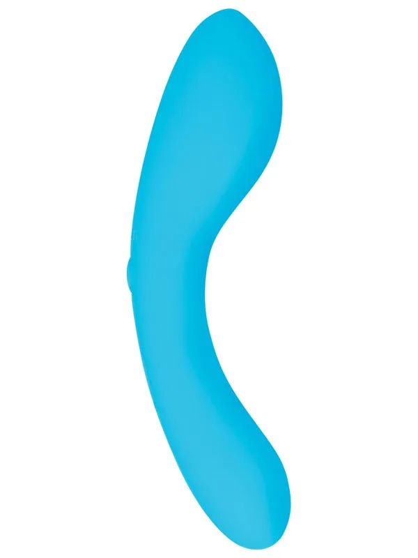 BMS Factory Dildos Swan The Mini Swan Wand Glow in the Dark Blue