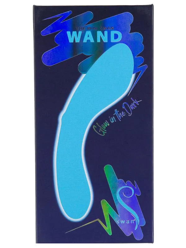 BMS Factory Dildos Swan The Mini Swan Wand Glow in the Dark Blue BMS Factory Dildos Swan The Mini Swan Wand Glow in the Dark Blue