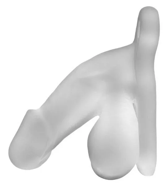 Buck Angel Fun Boy Soft Hollow 45 in Strapon Packer Clear Perfect Fit Female Sex Toys Buck Angel Fun Boy Soft Hollow 45 in Strapon Packer Clear Perfect Fit Female Sex Toys