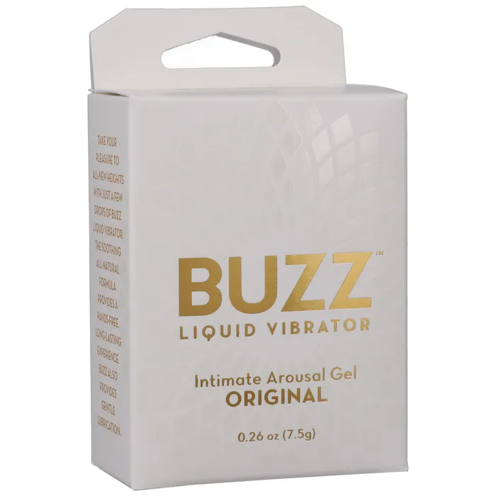 Buzz Liquid Vibrator Intimate Arousal Gel 026 Oz Doc Johnson Female Sex Toys Buzz Liquid Vibrator Intimate Arousal Gel 026 Oz Doc Johnson Female Sex Toys