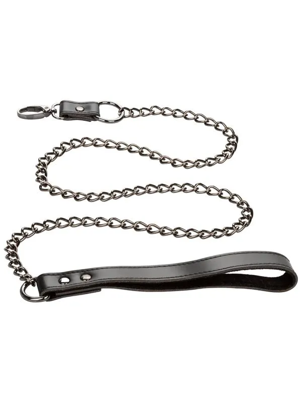 CalExotics Female Sex Toys Euphoria Collection Collar With Chain Leash