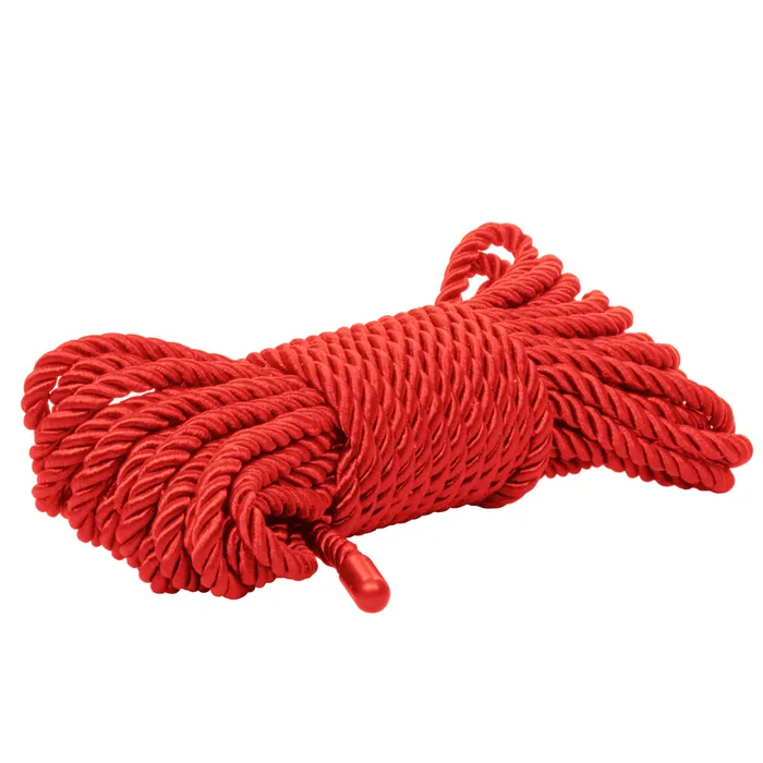CalExotics Scandal BDSM Rope 3275ft 10m Red Vibrators