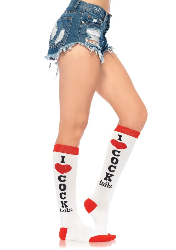 Cocktails Knee High Socks One Size Leg Avenue Teddies And Bodies
