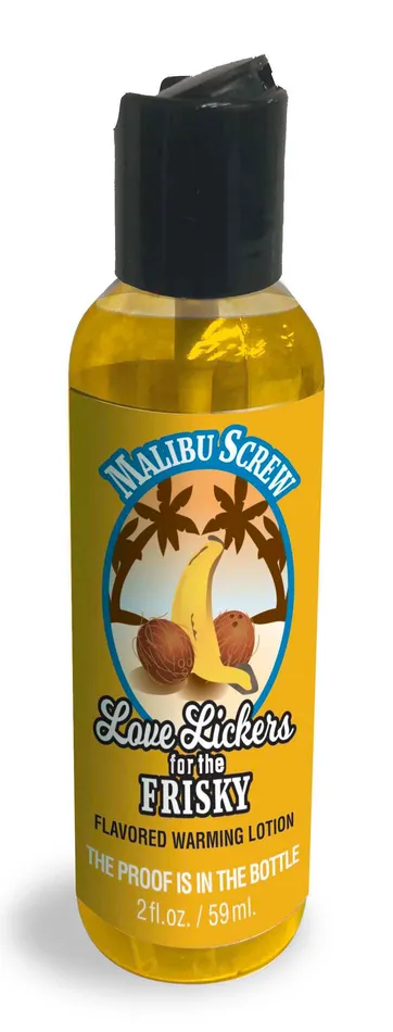 Couples Little Genie Love Lickers Massage Oil Malibu Screw 176 Fl Oz