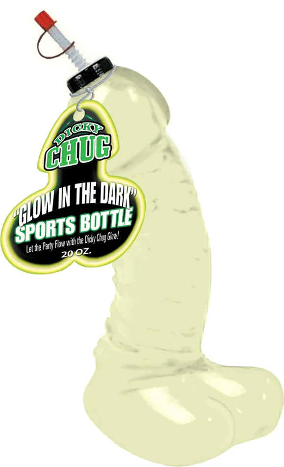 Dicky Chug Sports Bottle GlowintheDark Hott Products Dildos