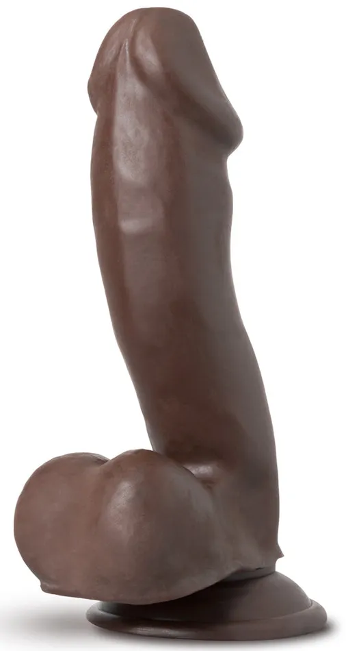 Dildos Blush Au Naturel Troy 6 Inch Dildo Chocolate