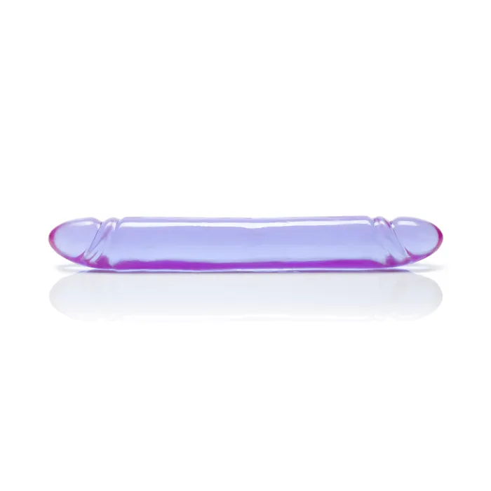 Dildos CalExotics Reflective Gel Smooth Double Dong Purple