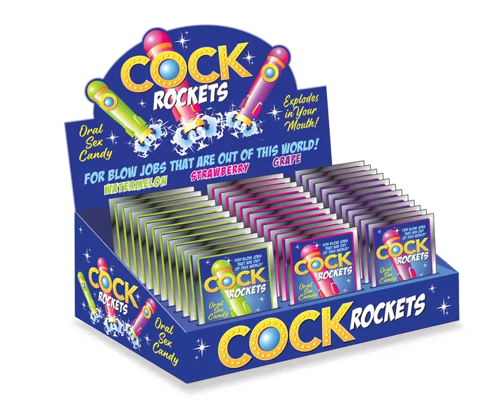 Dildos Cock Rockets Display of 36 Little Genie