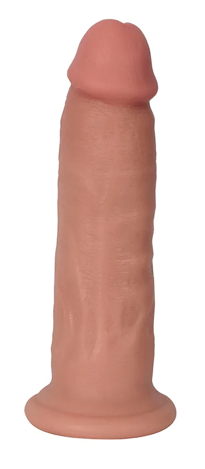 Dildos Curve Toys Jock 7 Inch Dong Vanilla