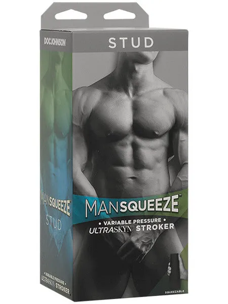 Dildos Doc Johnson Man Squeeze Stud Ass Vanilla