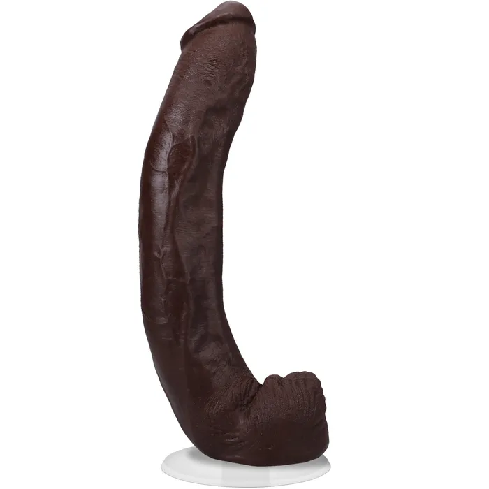 Dildos Doc Johnson Signature Cocks Dredd 135 Inch Ultraskyn Cock With Removable VacULock Suction Cup Chocolate