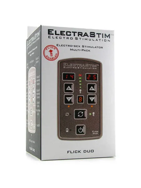 Electrastim Vibrators Electrastim Flick Duo Stimulator MultiPack