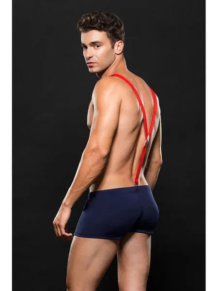 Envy Fireman Bottom With Suspenders 2 Piece EC02 LXL Baci Male Sex Toys