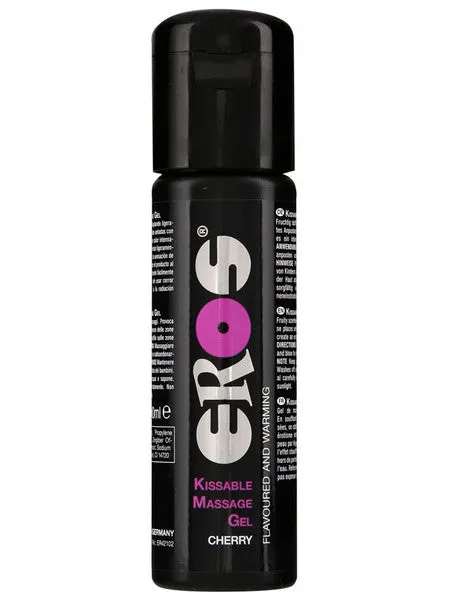 EROS Kissable Massage Gel CHERRY 100 ml Eros Enhancers
