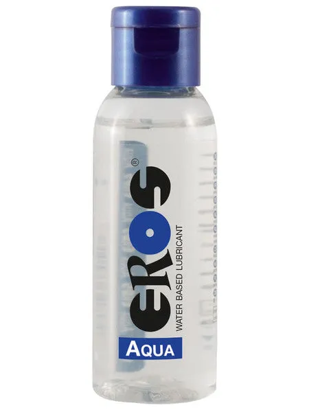 Eros Lubricants EROS AQUA Water Based Lubricant Bottle 50 ml