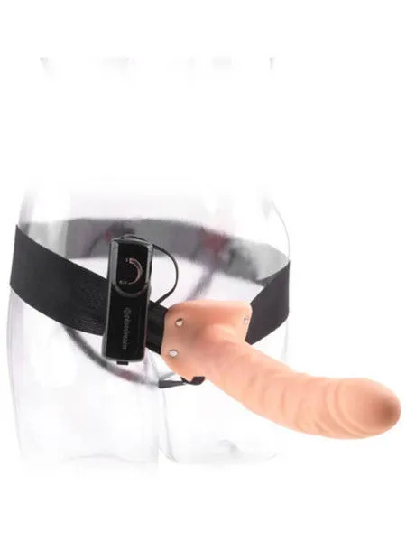 Female Sex Toys Pipedream Products Fetish Fantasy 8 in Vibrating Hollow Strap On Flesh Female Sex Toys Pipedream Products Fetish Fantasy 8 in Vibrating Hollow Strap On Flesh