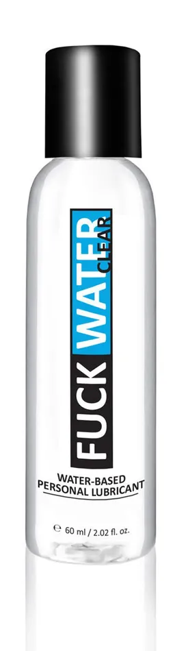 Fuck Water Sexual Health Wellbeing Fuck Water Clear 2oz Water Based Lubricant Fuck Water Sexual Health Wellbeing Fuck Water Clear 2oz Water Based Lubricant