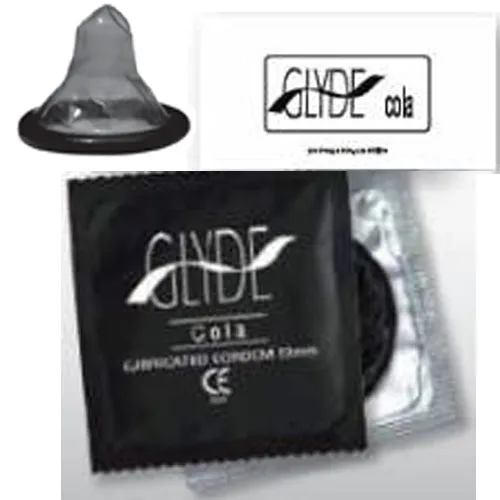 Glyde Vibrators Glyde Flavoured Condoms Bulk 100 Cola