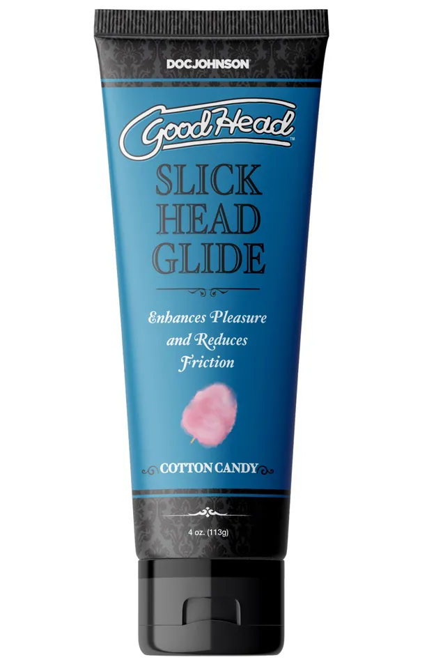 Goodhead Slick Head Glide Cotton Candy 4 Oz Doc Johnson Enhancers