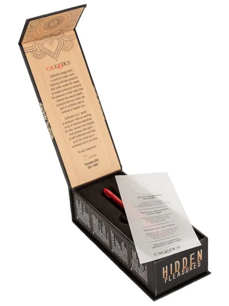 Hidden Pleasures Red CalExotics Vibrators