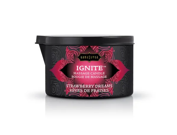 Kama Sutra IGNITE Massage Candle Strawberry Dreams Kama Sutra Products Couples Kama Sutra IGNITE Massage Candle Strawberry Dreams Kama Sutra Products Couples
