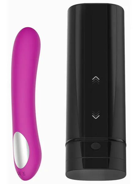 Kiiroo Vibrators Onyx and Pearl2 Couple Set Purple