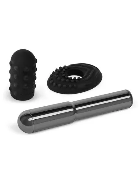 Le Wand Vibrators Le Wand Chrome Grand Bullet Black