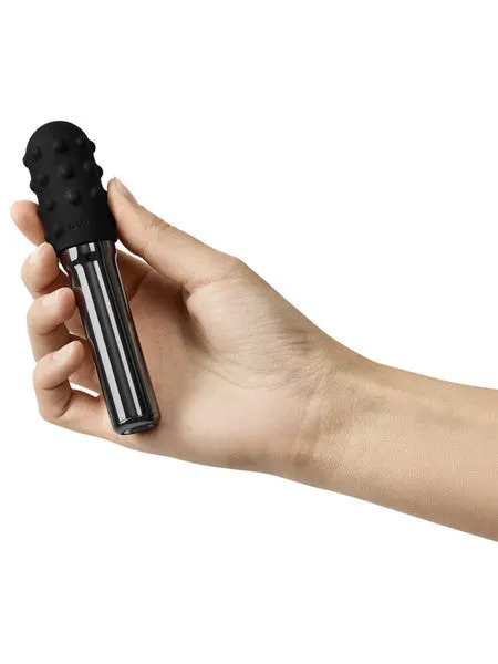 Le Wand Vibrators Le Wand Chrome Grand Bullet Black